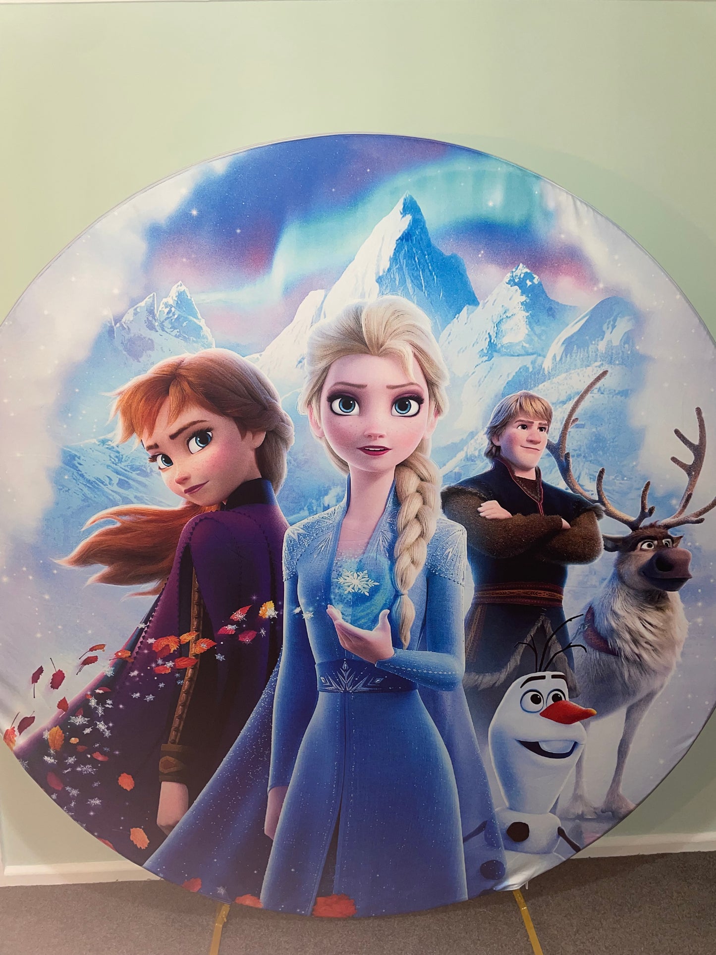 Moana + Frozen Backdrop