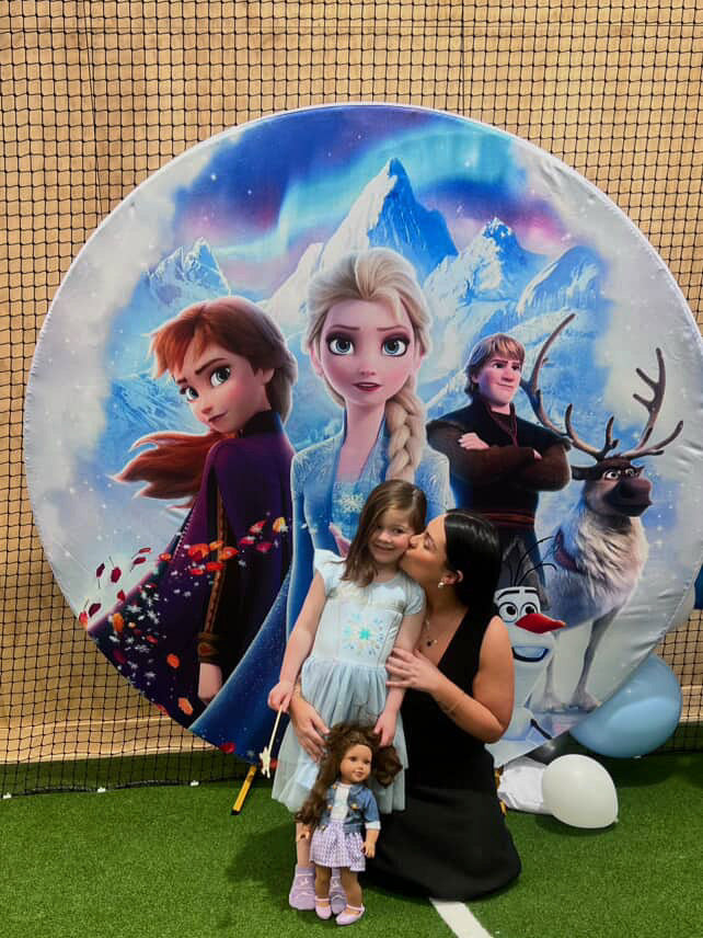 Moana + Frozen Backdrop